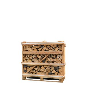 Brennholzkiste aus ultratrockener Buche (1,1 m3)