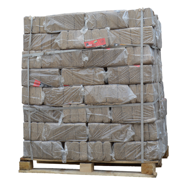 Brikett palette aus 100 % Eiche Ruf-Holz (960 kg)